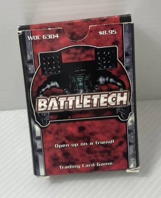 WOTC Battletech CCG Unlimited Edition Starter Deck 1996 WOC 6304 - Image 1 of 4