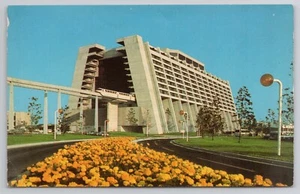 Disney World Walt Postkarte Vintage zeitgenössisches Resort - Bild 1 von 2