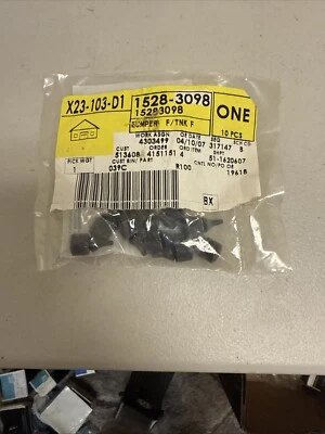 Chevrolet GMC Oldsmobile Cadillac tanque de combustível enchimento porta de gás borracha preta PARA-CHOQUE 10 - Imagem 1 de 3