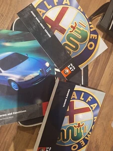 ALFA 147 PACCHETTO LIBRO COMPLETO PORTAFOGLIO ECC 00-06 PH-1 - Foto 1 di 1