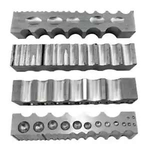 1pc 8.24” Portable Steel Block Design Forming Block Dapping Jewelry Shaping Tool - Picture 1 of 6