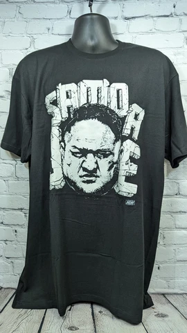 EXCLUSIVE All Elite Crate SAMOA JOE "Buster" XL Shirt AEW FREE S/H Cover