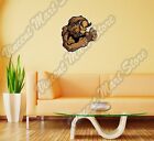 Buffalo Wild Bison Fighting Angry Gift Wall Sticker Room Interior Decor 20"X25"