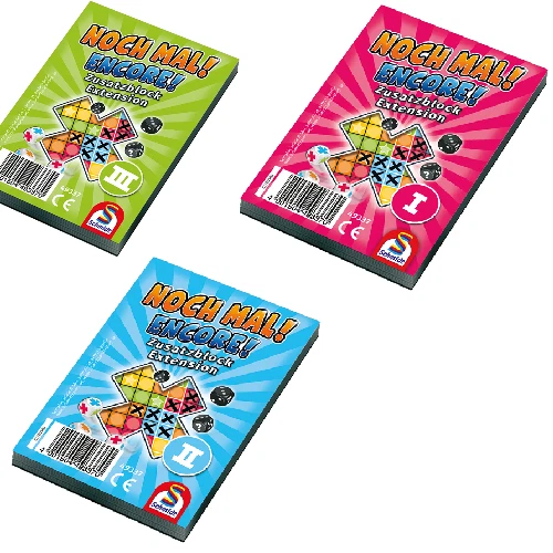 Schmidt 49337 Ersatzblock für Familienspiel Noch mal! - Bild 1 von 1