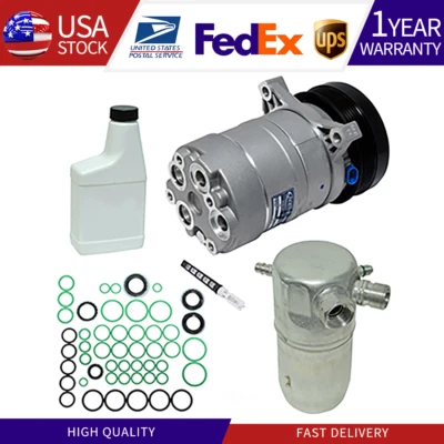 Комплект компрессора, сушилок, уплотнений, трубок и масел кондиционера подходит для коммерческого шасси Cadillac - Изображение 1 из 4