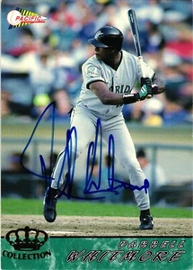 #254 Darrell Whitmore Signed 1994 Pacific Marlins MLB Baseball Card AUTO WVU - Picture 1 of 2