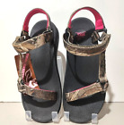 NWT REALTREE Girl Womens 8M Brook Adjustable Comfort Water Sport Sandals Camo