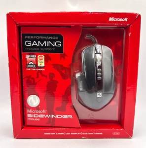 NEW Microsoft Sidewinder Performance Gaming Mouse System USB Model 1114 - Picture 1 of 6