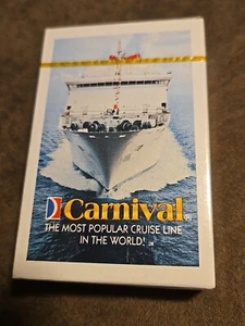 Spielkarten, Karneval. Ein neues Deck, versiegeltes Paket: Carnival Cruise Lines - Bild 1 von 1