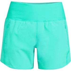 LANDS' END WOMEN'S QUICK-DRY ELASTIC WAIST SWIM SHORTS WITH PANTY - Picture 1 of 6