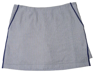 Pantalón Corto GOLFTINI Puker Up Searsucker Azul A Rayas - Mujer Talla 10 Foto 1 de 4