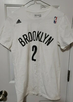 Camiseta para hombre Adidas The Go-To NBA Brooklyn Nets #2 granate camiseta de 2 caras talla S Foto 1 de 4