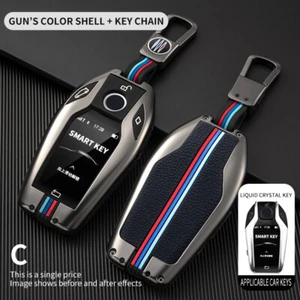 Estuche para llaves de coche bolsa para BMW 1 3 5 7 Serie X1 X3 X5 X6 X7 F30 G20 - Imagen 1 de 14