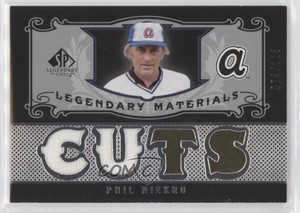 2007 SP Legendary Cuts Materials Double Material /125 Phil Niekro #LM-PN HOF