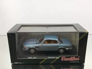 DETAILSCARS 433 BMW 3000CSI 1971 COUPE -BLUE METALLIC 1:43- HIGH QUALITY IN BOX - Imagen 1 de 8