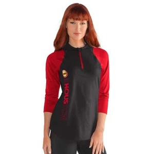 Too Cute! New Houston Rockets Women's 1/4 Zip 3/4 Sleeve Shirt Size XL __S136 - Picture 1 of 1