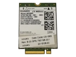 Huawei ME906E WWAN 4G LTE Mobile Card HP 790198-001 704031-001 740011-005 - Afbeelding 1 van 2