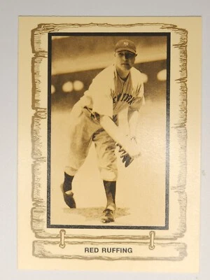 1982 Cramer Baseball Legends - #109 Red Ruffing - Image 1 of 2