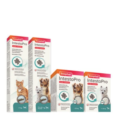 BEAPHAR Beapar Intesto Pro | Präbiotika MOS & FOS | Unterstützung der Darmfunktion Hunde