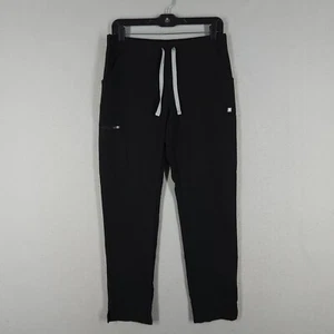 Pantaloni scrub Figs Yola skinny donna piccoli neri cargo infermiere medico TW2000R - Foto 1 di 10