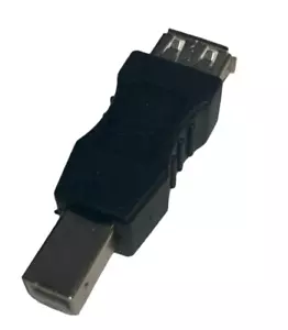 USB 2.0 Type A Female to B Male Adapter Converter New Open Box READ - Picture 1 of 2
