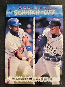 1993 Upper Deck Fun Pack Ken Griffey Jr All Star Scratch Off Card #as8  - Bild 1 von 3