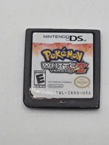 Pokemon White Version 2 Nintendo DS 2012 Authentic Cartridge Only Tested - Picture 1 of 11