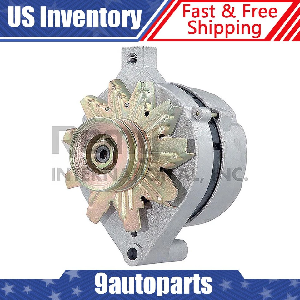 One piece Remy Alternator for 1972-1985 Ford Thunderbird For 75-89 F-150 Foto 1 de 4