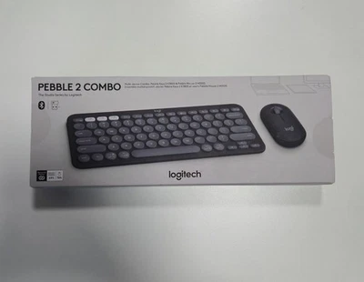 NEW Logitech Pebble 2 Combo Portable Wireless K380S Keyboard M350S Mouse - Image 1 of 2