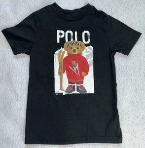 Polo Ralph Lauren ski bear youth t shirt size 6 - Picture 1 of 5