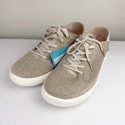 Zapatillas informales Reef para hombre con suela hinchada talla 11 Neptuno color beige sin cordones NUEVO Foto 1 de 4