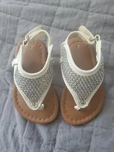 Little Girls Heathtex Sandals Size 3 - Picture 1 of 5