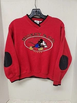 Sudadera De Colección Mickey & Co Disney Juvenil Mediana 10/12 Niño Niña Roja Foto 1 de 4