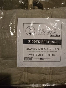 beddys Wyatt RV SHORT QUEEN ALL COTTON Zipbase - Picture 1 of 5