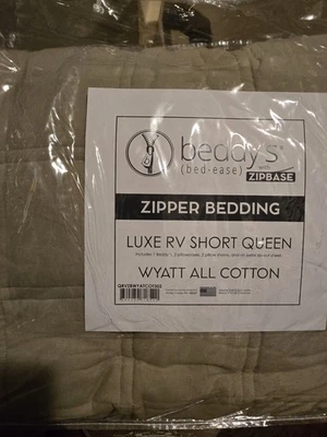 beddys Wyatt RV SHORT QUEEN ALL COTTON Zipbase - Image 1 of 4
