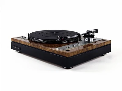 Restaurado Tocadiscos Onkyo CP-700M Wurzelholzfurnier Intarsienarbeit - Imagen 1 de 4