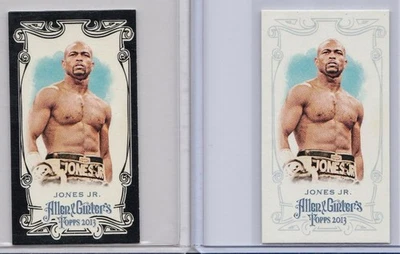 2013 Allen & Ginter #17 Mini A&G Back + Mini Black Border Roy Jones Jr. RC Lot - Image 1 of 4