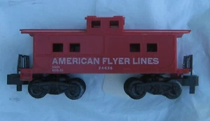 VINTAGE S Gauge AMERICAN FLYER - AMERICAN FLYER LINES 24636 CABOOSE a - Picture 1 of 10