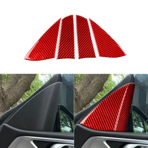 Ajuste de altavoz de fibra de carbono real pilar A para BMW Serie 4 G22 G26 - Imagen 1 de 5