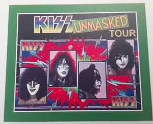 ☆ KISS ☆ Unmasked Tour ☆   ☆ Fridge Magnet ☆ Large ☆  - Picture 1 of 1