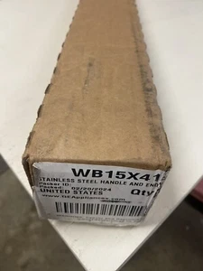 GE Stainless Steel Handle WB15X41506 - Picture 1 of 2
