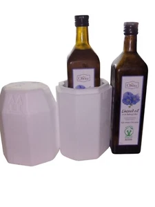 LINSEED OIL FLAXSEED COLD PRESSED UNREFINED FOR Dr BUDWIG DIET OLVITA - Picture 1 of 5