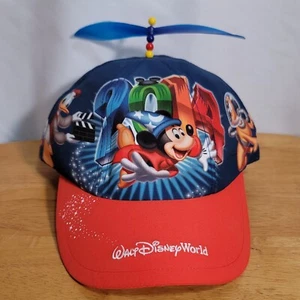 Mickey Mouse Hat Cap Spinner Spin 2014 Disney World Snapback Donald Duck Pluto - Picture 1 of 6