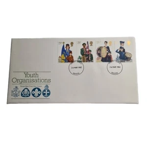 Youth Organisations Post Office First Day Cover 24th Mar 1982 First Day Of Issue - Imagen 1 de 14