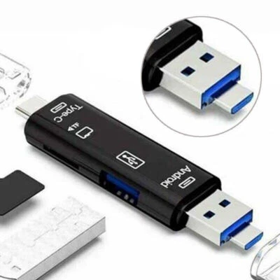 Android Reader Phone PC Tablet USB Card Micro USB to  2.0&3.0 OTG Fashion - Image 1 of 4
