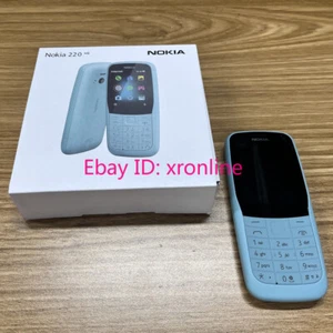 Teléfono Celular Desbloqueado Nokia220 4G Radio FM Bluetooth 0.3MP 24MB 16MB RAM Doble SIM - Imagen 1 de 23