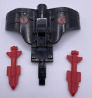 Vintage Cobra Sea Ray Red Missiles & Rear Wing 1987 Hasbro Gi Joe Vehicle Parts
