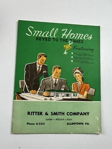 Ritter & Smith Small Homes Catalog Allentown PA 1946 - Imagen 1 de 7