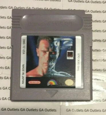 T2 Terminator 2 Judgement Day Nintendo Game Boy Game Cart Only - Image 1 of 2
