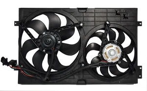Radiator Condenser Fan Assembly For 99-05 Volkswagen Jetta Lifetime Warranty - Foto 1 di 7